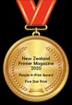 New Zealand Printer Magazine People in Print Award 2020