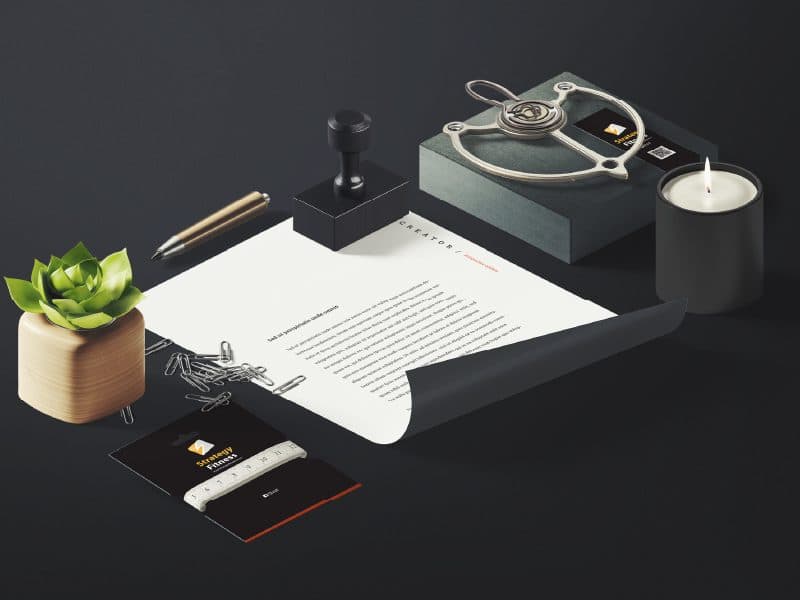 Branding Fitness Stationery